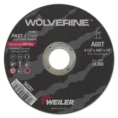 4-1/2 X 045 WOLV TY1 C-OWHL A60T 7/8 AH